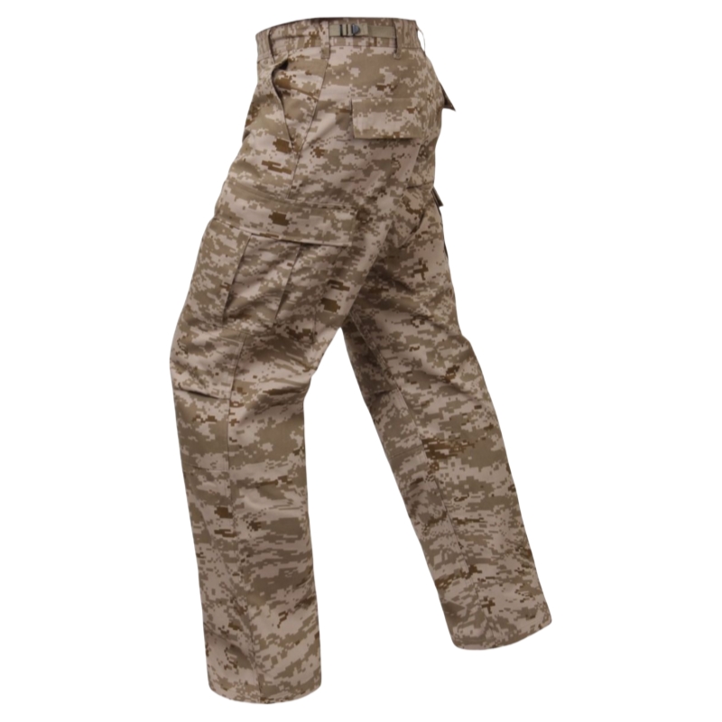 Army camouflage trousers