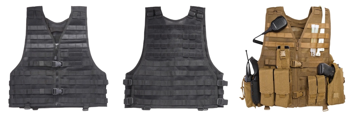 Tactical vest from the hardened OEM grid Tactical vest from the hardened OEM grid