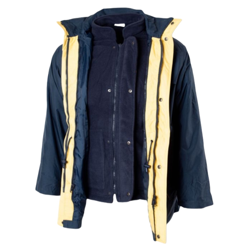 Мужская Водонепроницаемая Куртка с Флисом