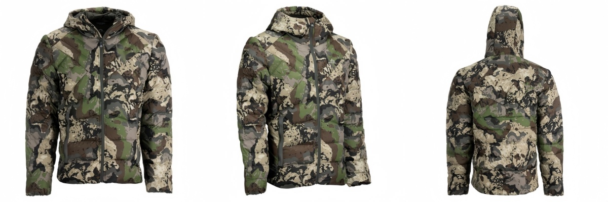 Пуховый Охотничий Костюм с Натуральным Утеплителем Пуховый Охотничий Костюм с Натуральным Утеплителем