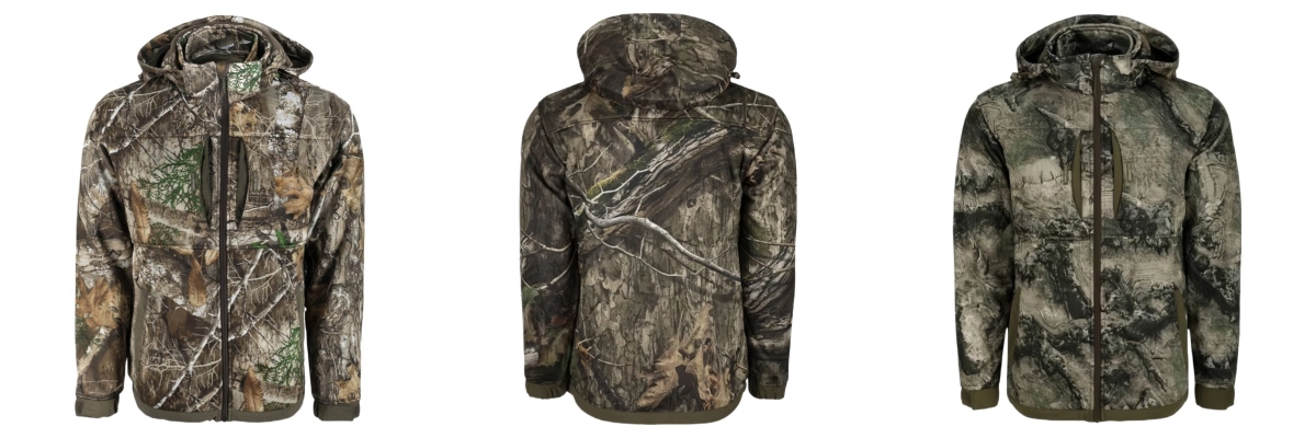 Hunting Jacket with Functional Pockets and Thermal Protection Hunting jacket with functional pockets and thermal protection
