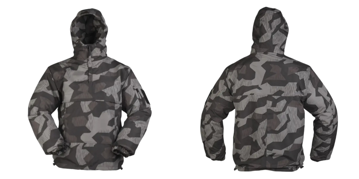 зимняя боевая куртка с полузастежкой-молнией и камуфляжным рисунком на заказ зимняя боевая куртка с полузастежкой-молнией и камуфляжным рисунком на заказ