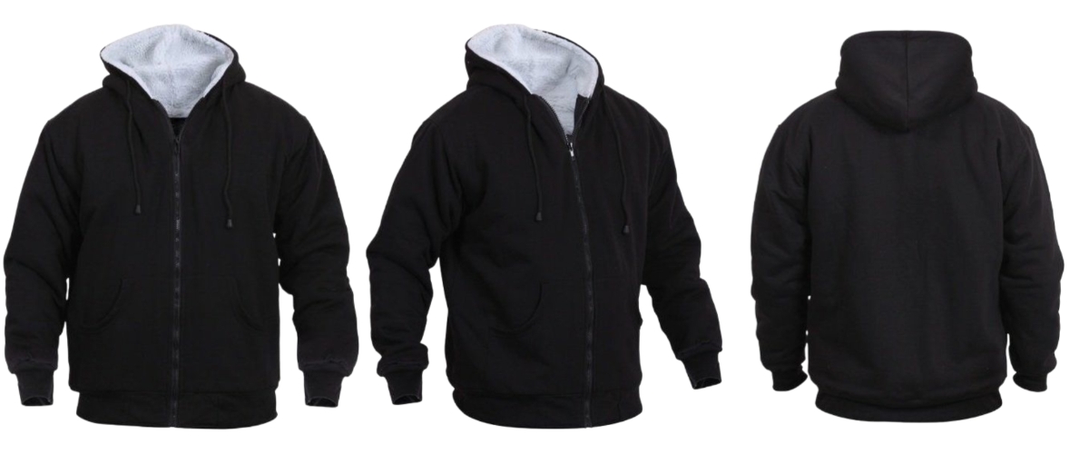 Толстовка с подкладкой и застежкой-молнией