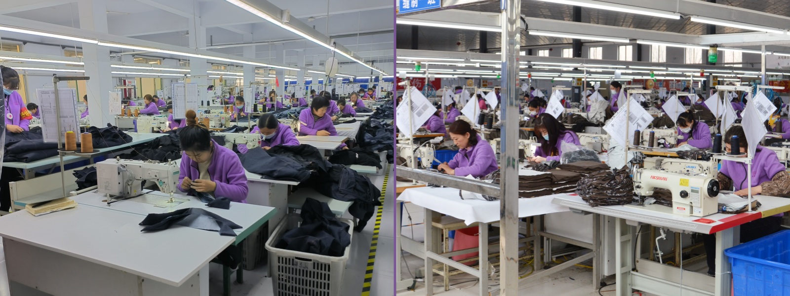 Chinese garment factory