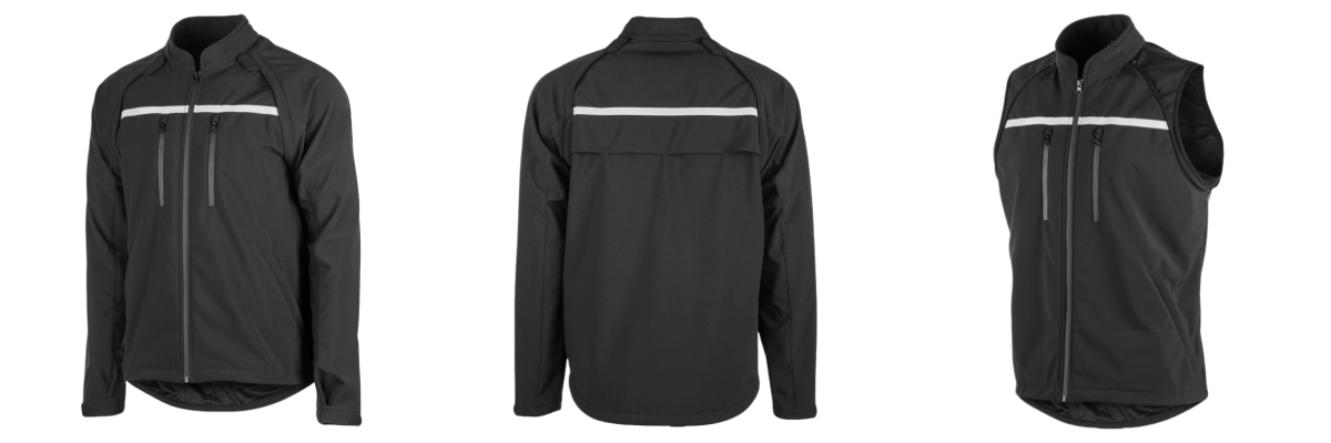 Waterproof motorcycle patrol jacket