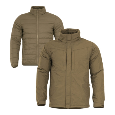 3 in 1 parka jacket