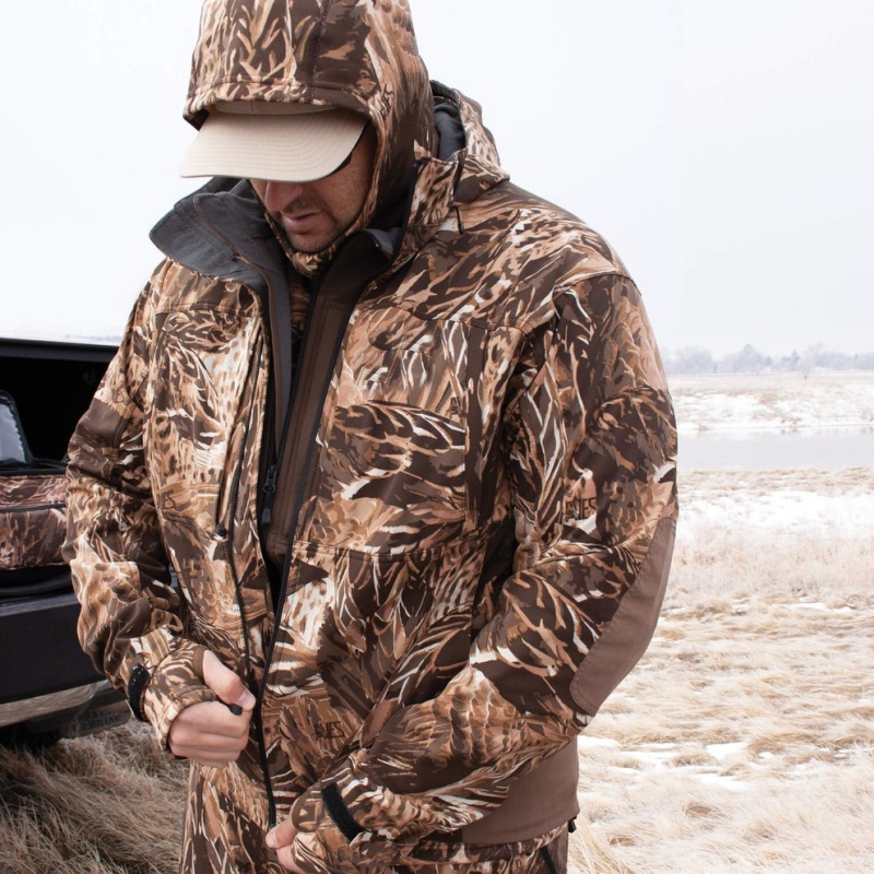Охотничья Куртка со Съёмным Капюшоном
