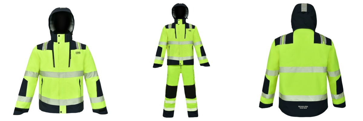 Кастом Водонепроницаемый Hi-Vis Рабочая Куртка Кастом Водонепроницаемый Hi-Vis Рабочая Куртка