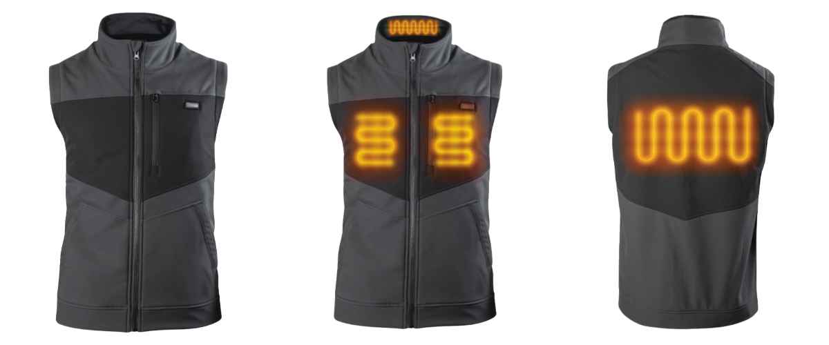 Жилет с подогревом для подледного лова рыбы