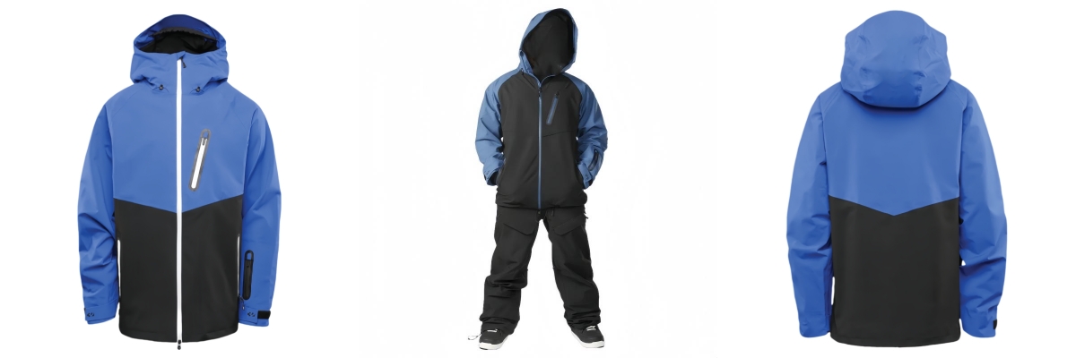 Caste Men's insulated baggated ski jacket Caste Men's insulated baggated ski jacket